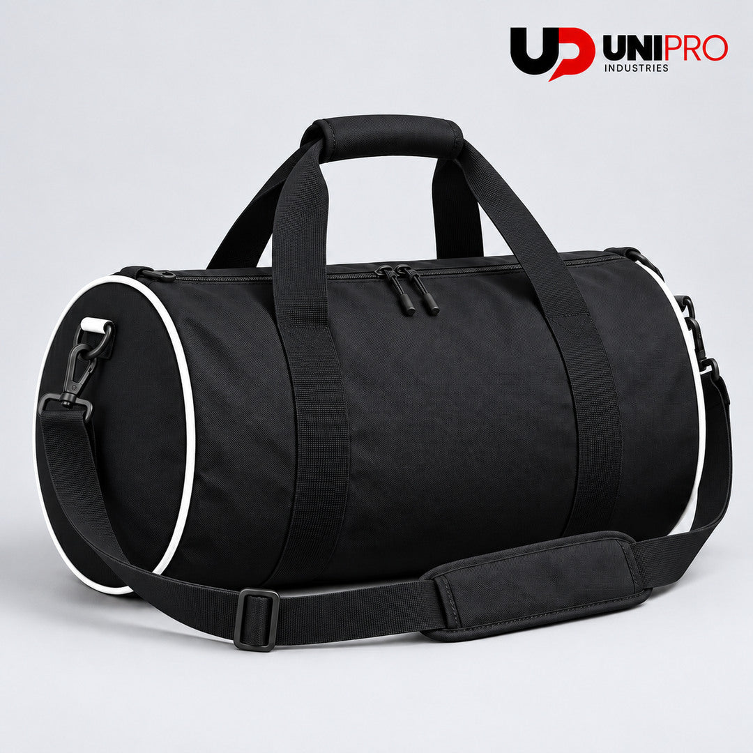 Black & White Team Duffle Bag