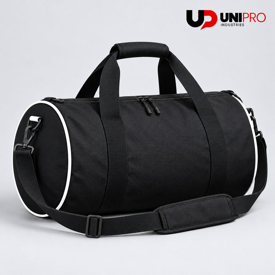 Black & White Team Duffle Bag