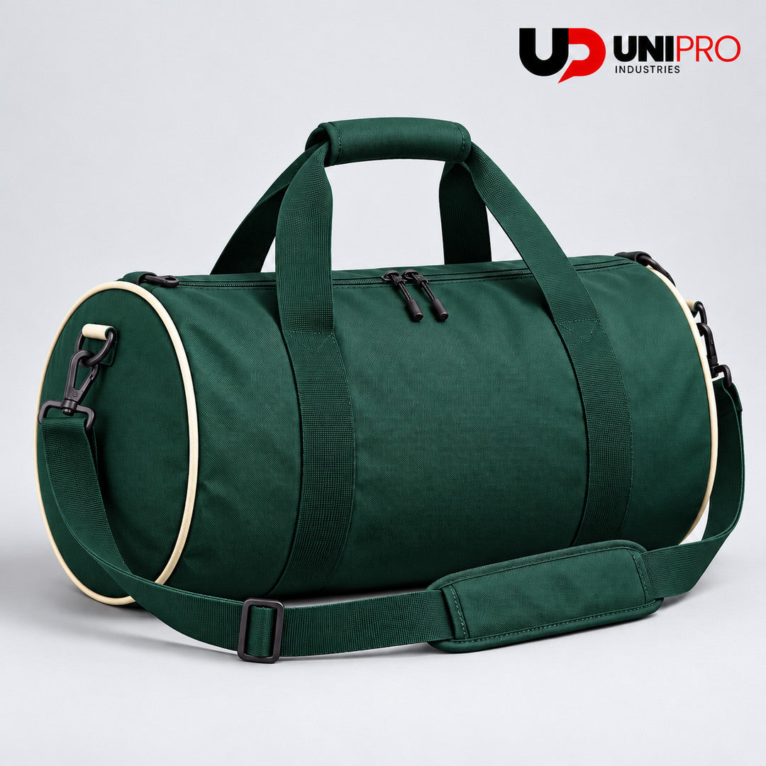 Forest Green & Cream Team Duffle Bag