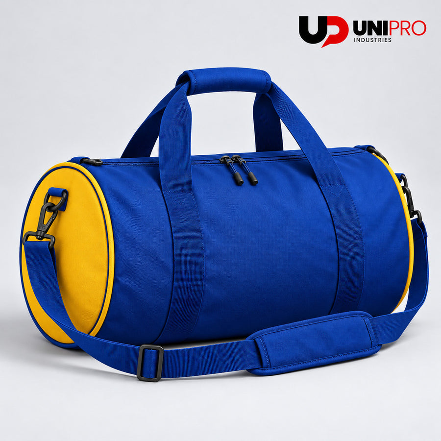 Royal Blue & Gold Team Duffle Bag