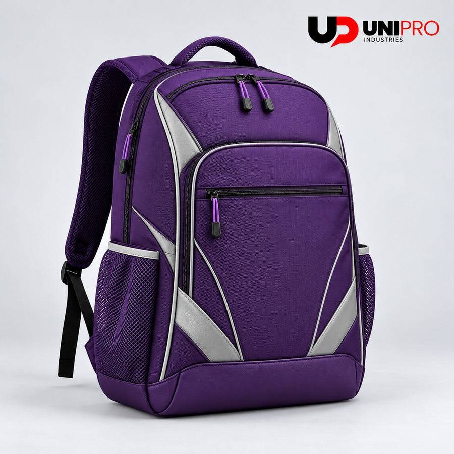 Purple & Silver Team Backpack