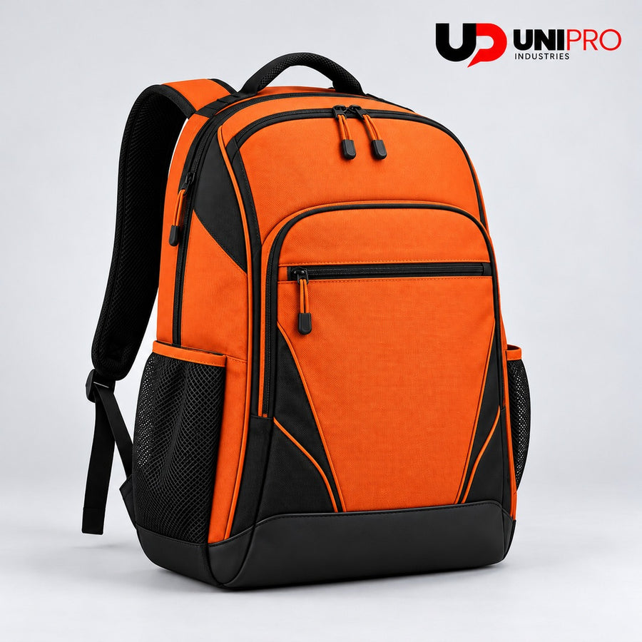 Orange & Black Team Backpack