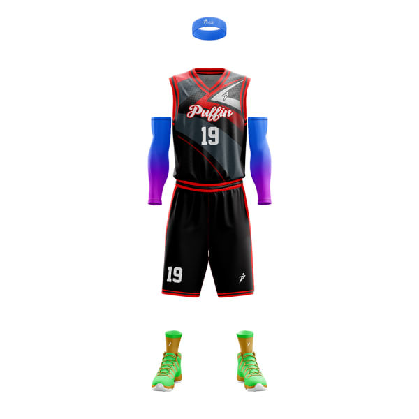 PUFFIN SPORTS Premium Basketball Uniform